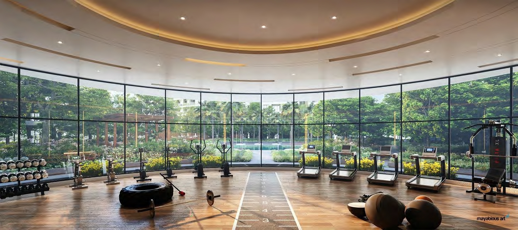 Siddha Serena Amenities - Fully Equipped 127