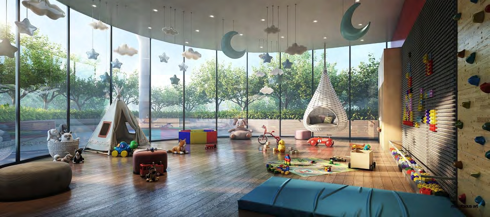 Siddha Serena Amenities - Kids Play Area